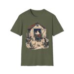 Chicken Coop T-Shirt — Vintage Farm Hen Illustration Tee
