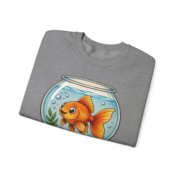 Tiny Pond, Big Personality Goldfish Crewneck Sweatshirt