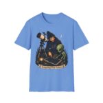 Stargazing with Visitors T-Shirt — Astronomy Alien Stargazing Map Tee
