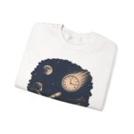 Retro Astronomer Sweatshirt — Falling Star (Broken Clock)