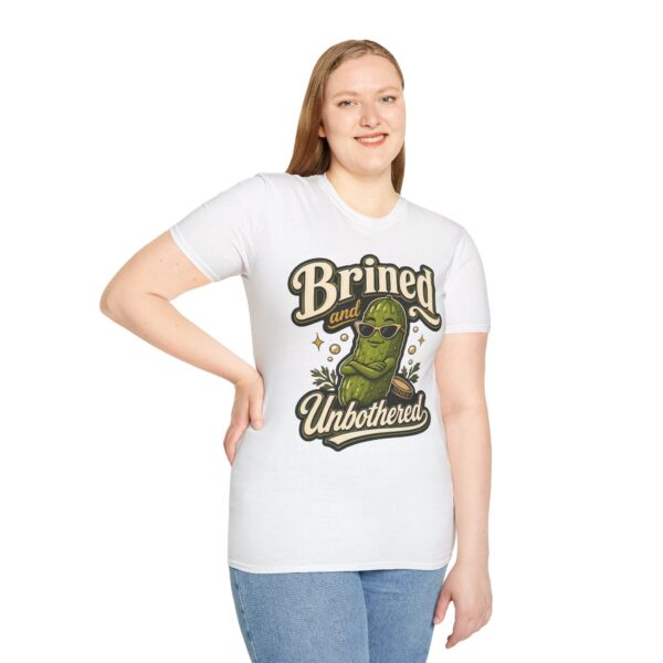 Brined and Unbothered Pickle T-Shirt