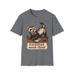 Ferret 'Certified Sock Thief' T-Shirt