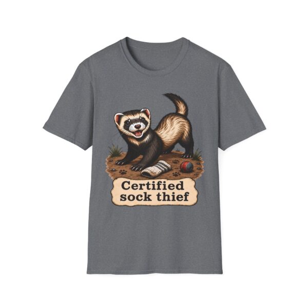 Ferret 'Certified Sock Thief' T-Shirt