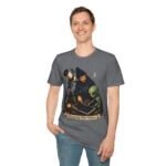 Stargazing with Visitors T-Shirt — Astronomy Alien Stargazing Map Tee