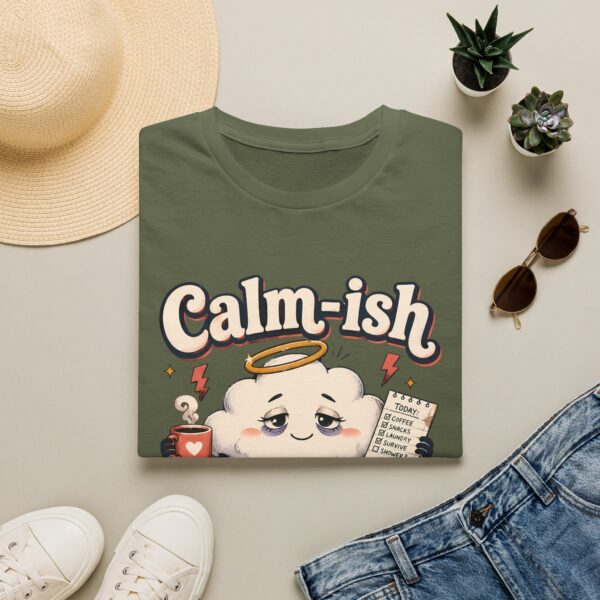 Calm-ish and Thriving T-Shirt — Cute Cloud Graphic Tee