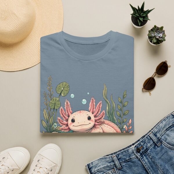 Cute Pink Axolotl T-Shirt — "Cute, Weird, and Thriving"