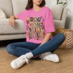 Dog Mom, Built Different T-Shirt — Cute Graphic Tee for Dog Lovers