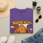 King of the Remote T-Shirt — Funny Couch Potato TV Remote Shirt