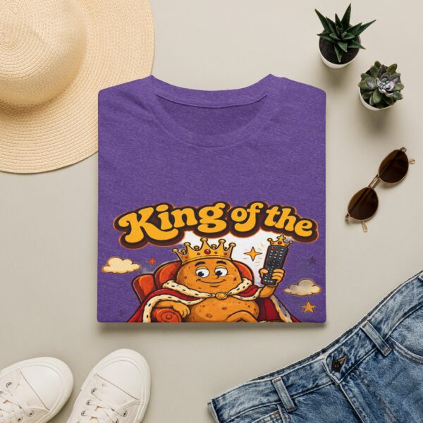 King of the Remote T-Shirt — Funny Couch Potato TV Remote Shirt