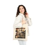Librarian By Day, Murderino By Night Cotton Canvas Tote Bag