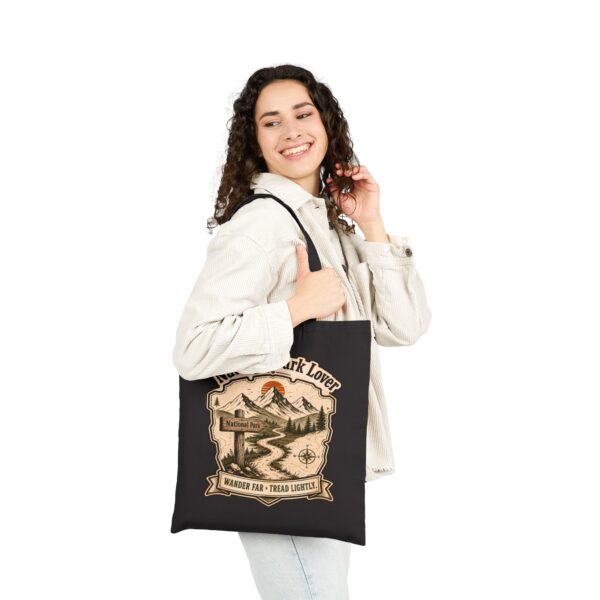 Tote — "National Park Lover" Canvas Tote Bag | Wander Far, Tread Lightly