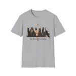 Moonlit Cat Society Graphic Tee - Cat Moonlight Shirt