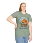 Goldfish Bowl T-Shirt — "Tiny Pond, Big Personality" Cute Fish Graphic Tee