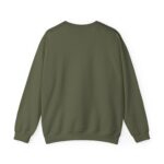 Vintage Mountain Camping Crewneck — "Map the Peaks / Camp the Quiet Miles"