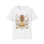 Bee Floral T-Shirt — "Wildflowers and Honey Hours" Graphic Tee