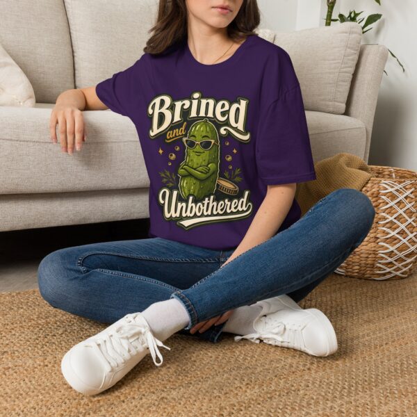 Brined and Unbothered Pickle T-Shirt