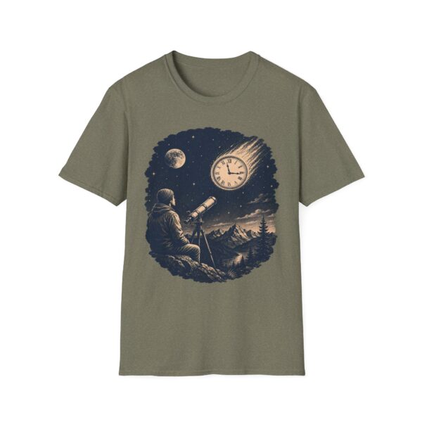 Retro Astronomer Tee — 'Falling Star? Broken Clock' Funny Space Nerd T-Shirt