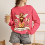Wildflowers & Honey Hours Bee Crewneck Sweatshirt