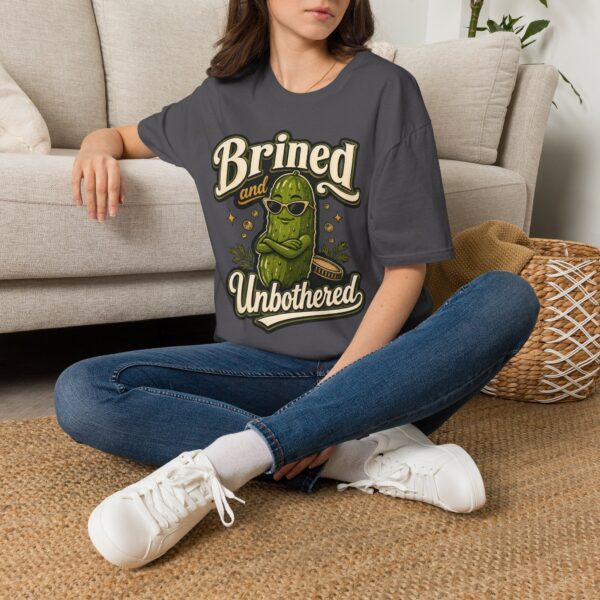 Brined and Unbothered Pickle T-Shirt