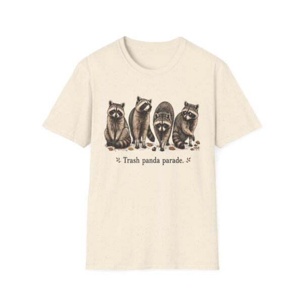 Trash Panda Parade Raccoon T-Shirt — Cute Wildlife Graphic Tee
