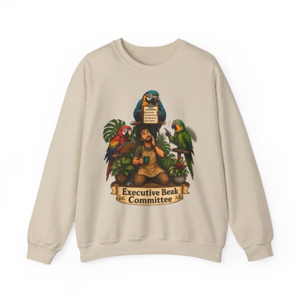Executive Beak Committee Sweatshirt — Parrot Crewneck Pullover