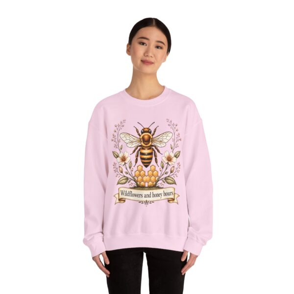 Wildflowers & Honey Hours Bee Crewneck Sweatshirt
