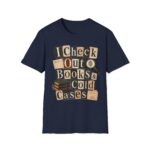 Book Lover T-Shirt — "I Check Out Books & Cold Cases" Graphic Tee