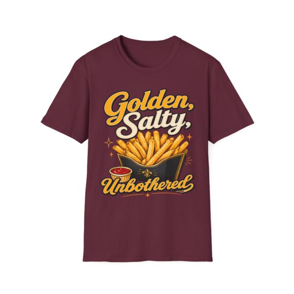 Golden, Salty, Unbothered French Fry T-Shirt