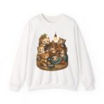 Rescue Cat Sweatshirt — Adopt Don't Shop Crewneck