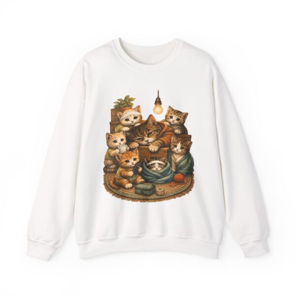 Rescue Cat Sweatshirt — Adopt Don't Shop Crewneck