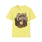 Social After Coffee T-Shirt — Funny Coffee Lover Tee (Maybe)