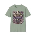 Granny Squares But Make Them Sinister T-Shirt — Gothic Crochet Retro Tee