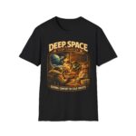 Deep Space Soup Counter T‑Shirt — Alien Diner Retro Sci‑Fi Tee