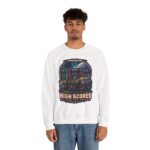 Retro Arcade Space Sweatshirt — "High Scores Across the Galaxy" Crewneck