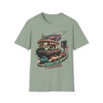 Comet Cafe T-Shirt — Retro Space Diner Graphic Tee ("Open 24/7")