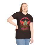 Beamed Up, Not Bothered T-Shirt — Retro UFO Bunny Graphic Tee