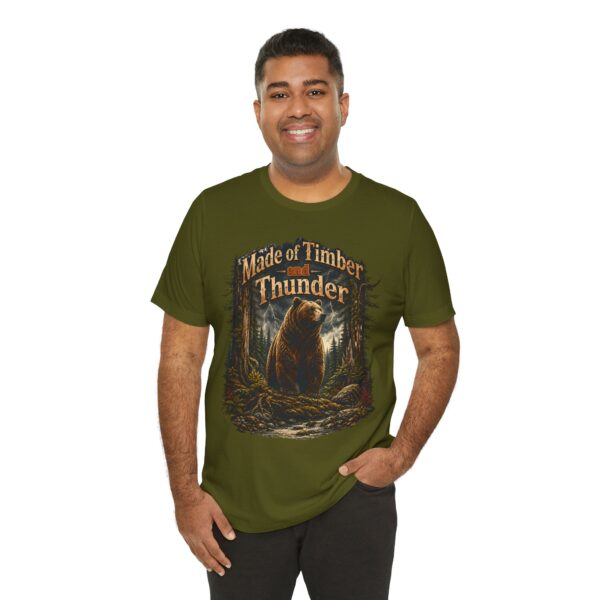 Made of Timber and Thunder Bear T-Shirt