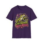 Cute Frog Tee — "Cold-Blooded, Warm Attitude" Sunglasses Lizard T-Shirt