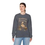 Duck Gardening Sweatshirt — "Feathered and Flourishing" Cozy Crewneck