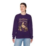 Duck Gardening Sweatshirt — "Feathered and Flourishing" Cozy Crewneck