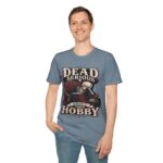 Dead Serious About This Hobby Skeleton Crochet Tee