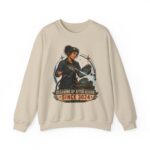 Crewneck Sweatshirt — "Cleaning Up After Aliens Since 3024" Retro Sci‑Fi Crew