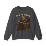 Mosh Pit Veteran Crewneck Sweatshirt — "Storytime Champion" Concert-Scene Pullover