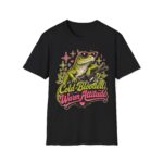 Cute Frog Tee — "Cold-Blooded, Warm Attitude" Sunglasses Lizard T-Shirt