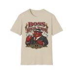 T-Shirt — "Boss of the Red Tide" Vintage Lobster Graphic Tee