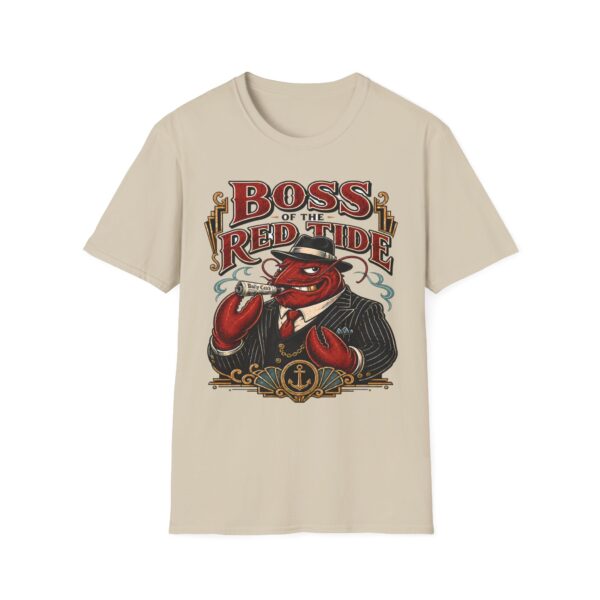 T-Shirt — "Boss of the Red Tide" Vintage Lobster Graphic Tee