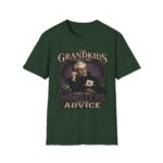 Grandpa T-Shirt — “The Grandkids Call Me When the Monsters Need Advice” Vintage Grandpa Tee
