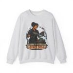 Crewneck Sweatshirt — "Cleaning Up After Aliens Since 3024" Retro Sci‑Fi Crew