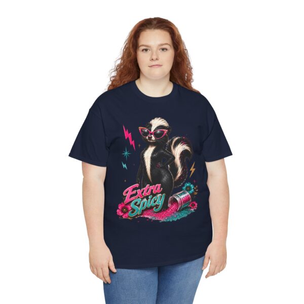 Extra Spicy Skunk T-Shirt – Retro Cute Graphic Tee