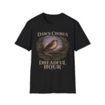 Dawn Chorus Bird T-Shirt — 'Dreadful Hour' Vintage Nature Tee